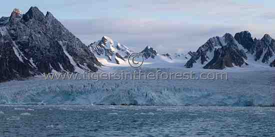 Svalbard glacier